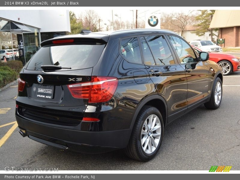 Jet Black / Black 2014 BMW X3 xDrive28i