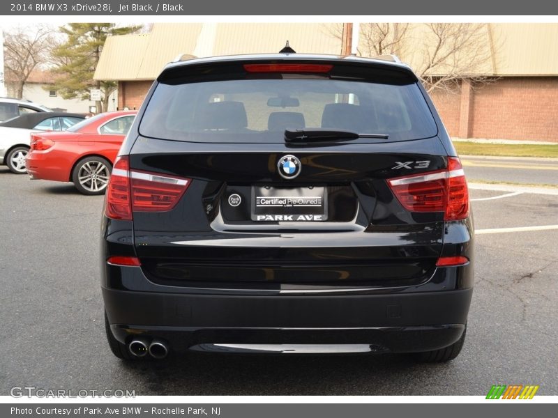 Jet Black / Black 2014 BMW X3 xDrive28i