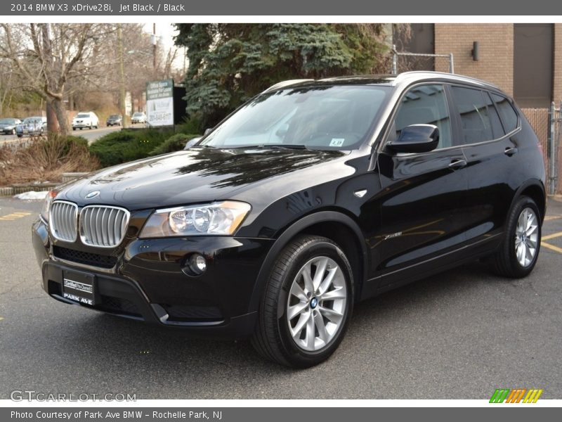 Jet Black / Black 2014 BMW X3 xDrive28i