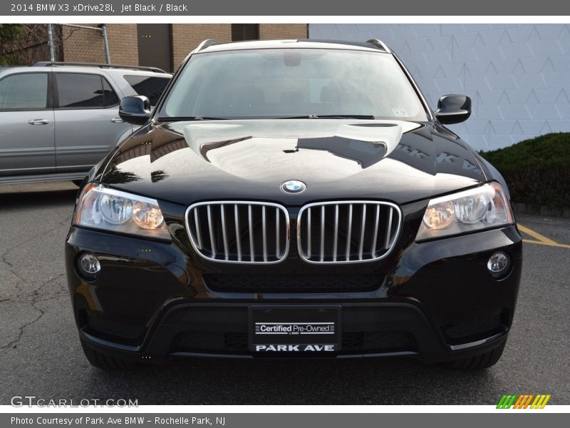 Jet Black / Black 2014 BMW X3 xDrive28i
