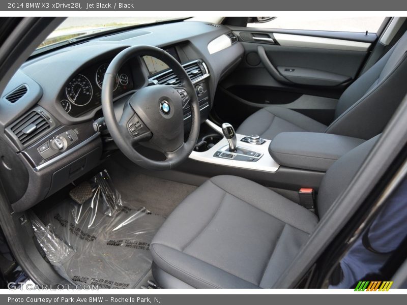 Jet Black / Black 2014 BMW X3 xDrive28i
