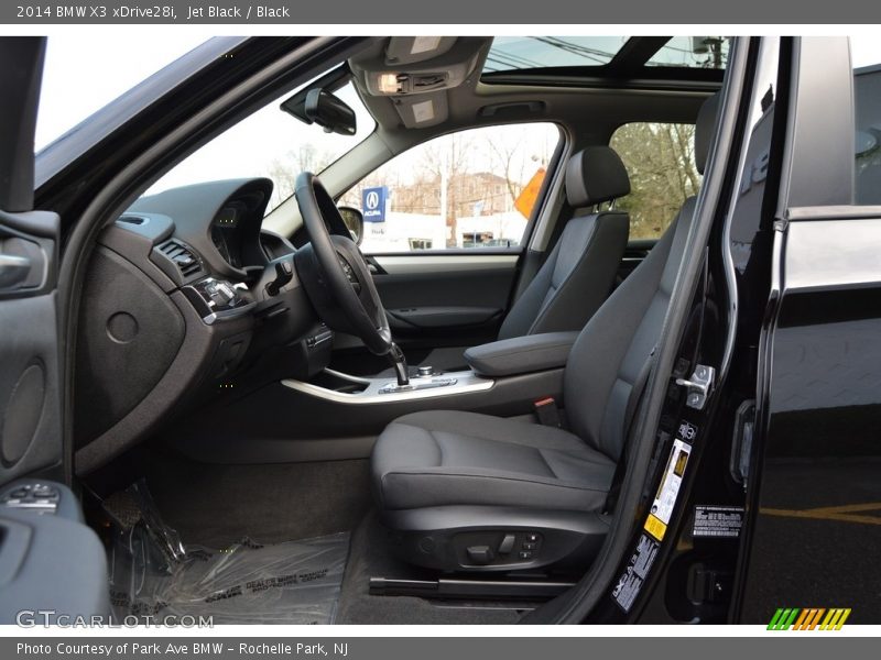 Jet Black / Black 2014 BMW X3 xDrive28i