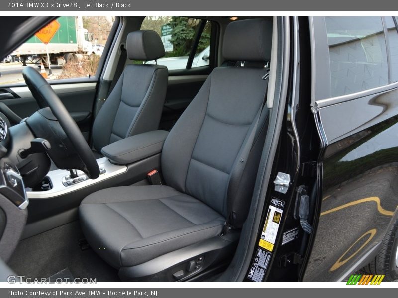Jet Black / Black 2014 BMW X3 xDrive28i