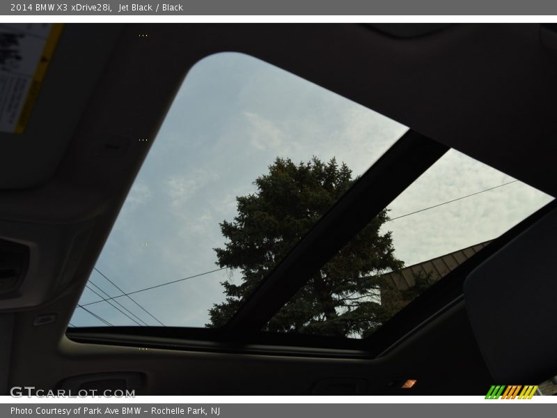 Jet Black / Black 2014 BMW X3 xDrive28i