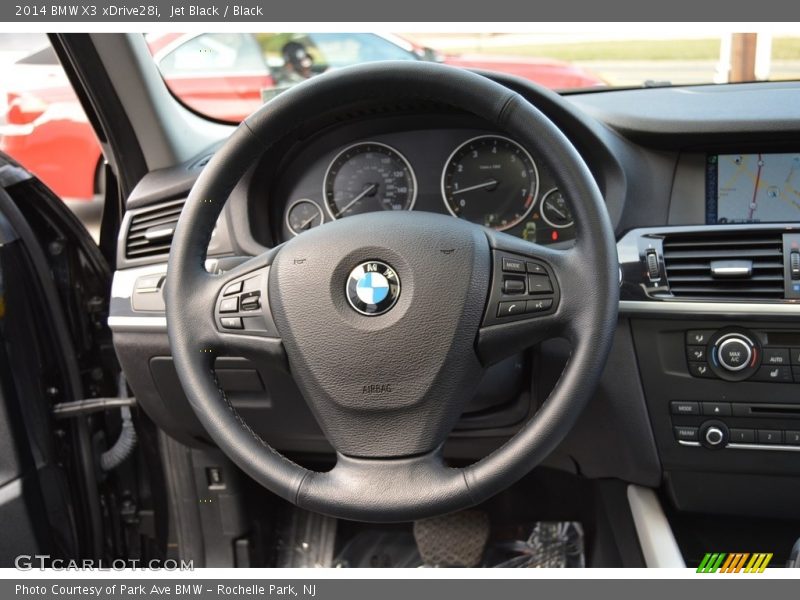 Jet Black / Black 2014 BMW X3 xDrive28i