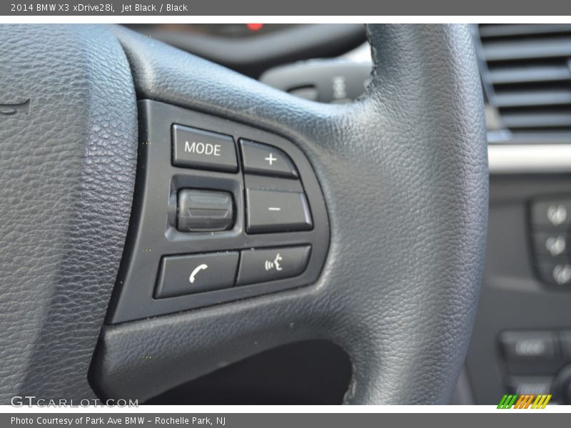 Jet Black / Black 2014 BMW X3 xDrive28i