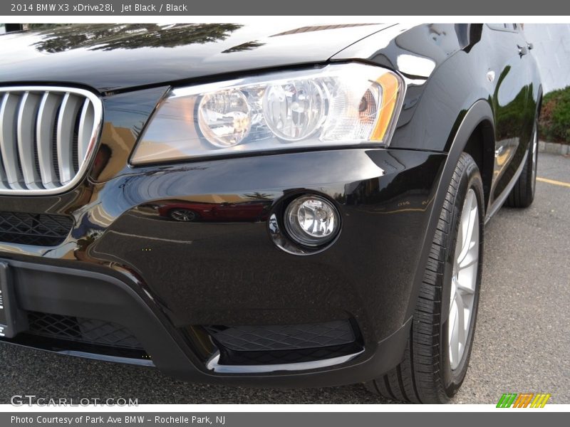 Jet Black / Black 2014 BMW X3 xDrive28i