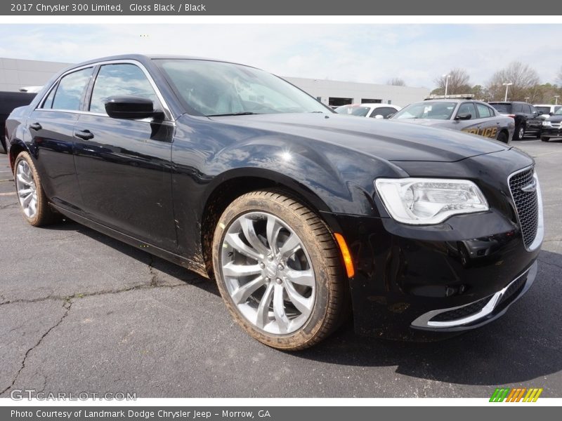 Gloss Black / Black 2017 Chrysler 300 Limited