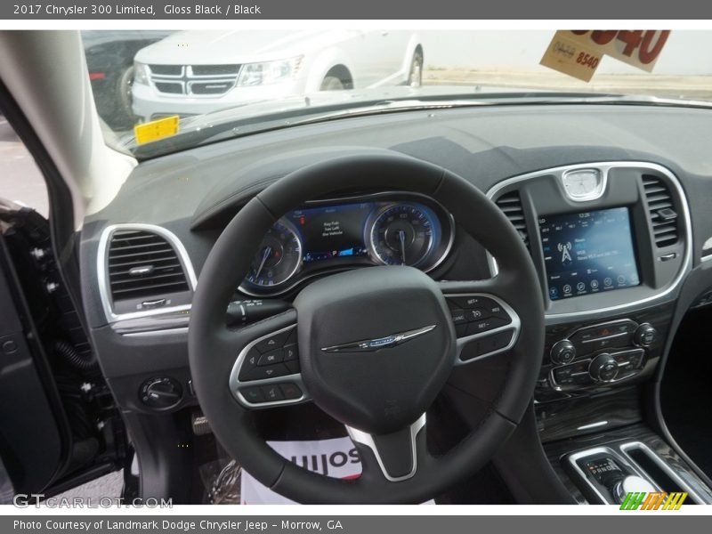 Gloss Black / Black 2017 Chrysler 300 Limited