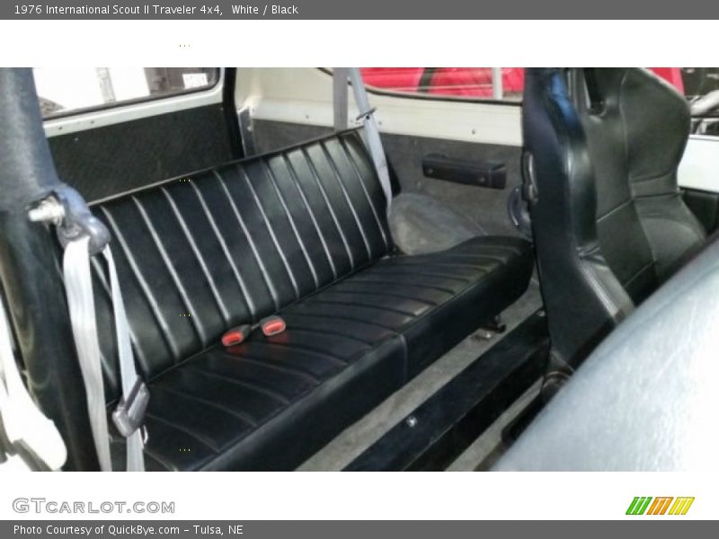 Rear Seat of 1976 Scout II Traveler 4x4