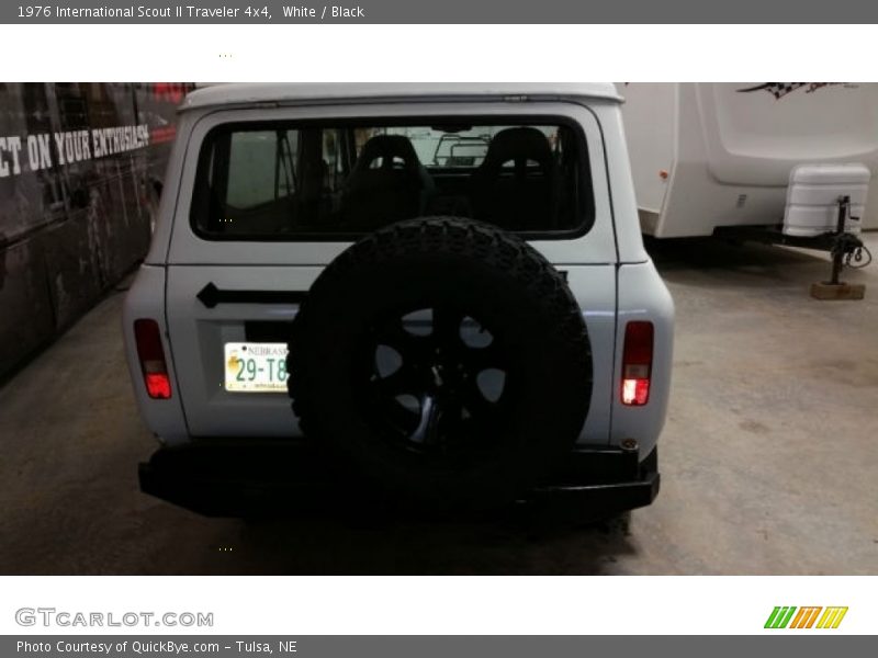 White / Black 1976 International Scout II Traveler 4x4