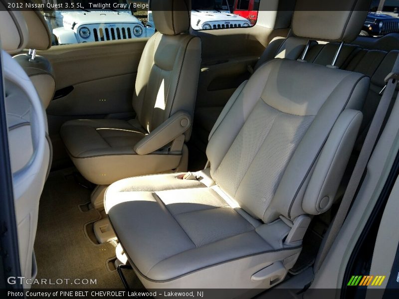 Twilight Gray / Beige 2012 Nissan Quest 3.5 SL