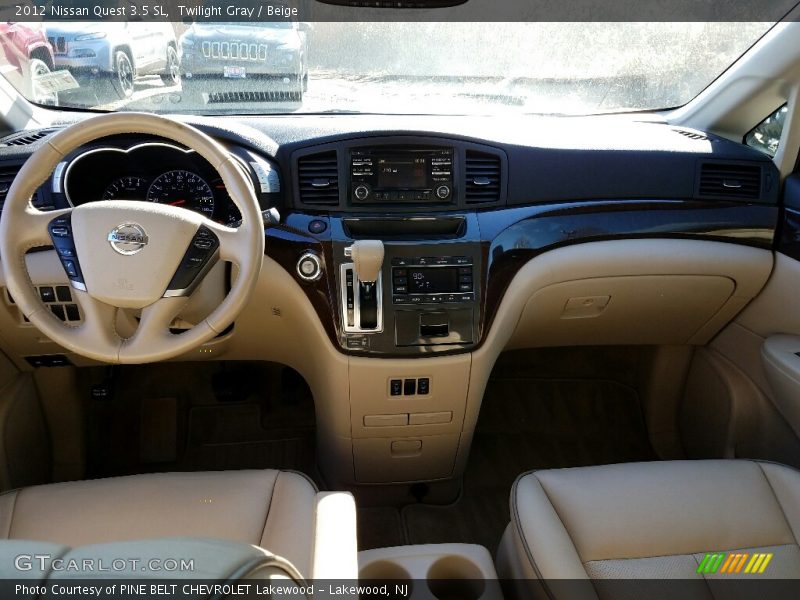 Twilight Gray / Beige 2012 Nissan Quest 3.5 SL