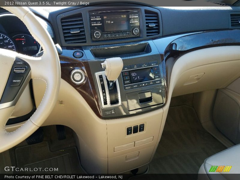 Twilight Gray / Beige 2012 Nissan Quest 3.5 SL