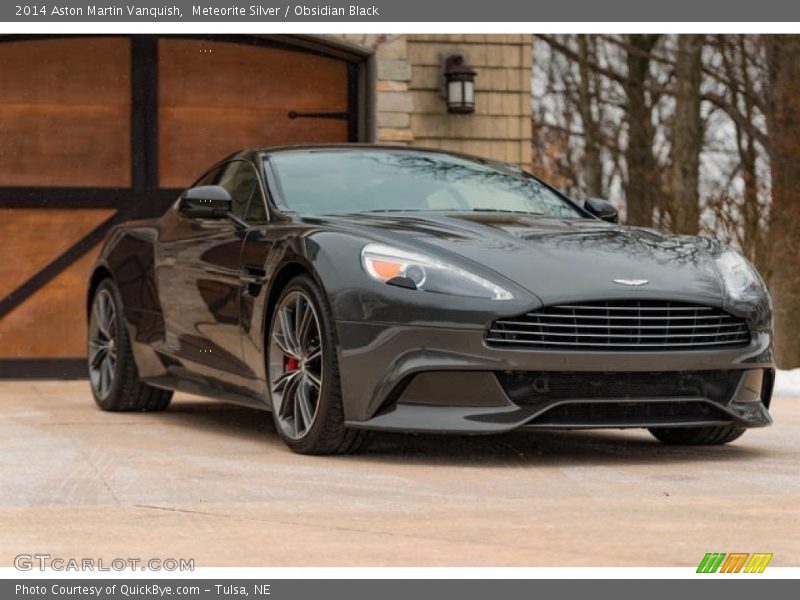 Meteorite Silver / Obsidian Black 2014 Aston Martin Vanquish