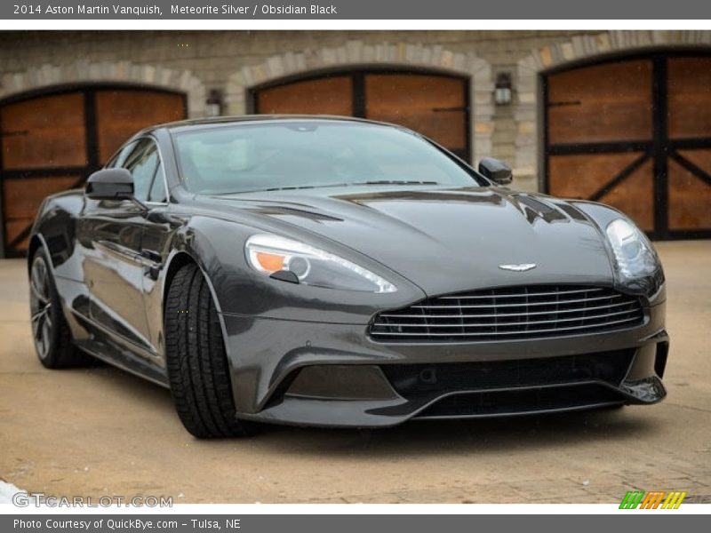 Meteorite Silver / Obsidian Black 2014 Aston Martin Vanquish