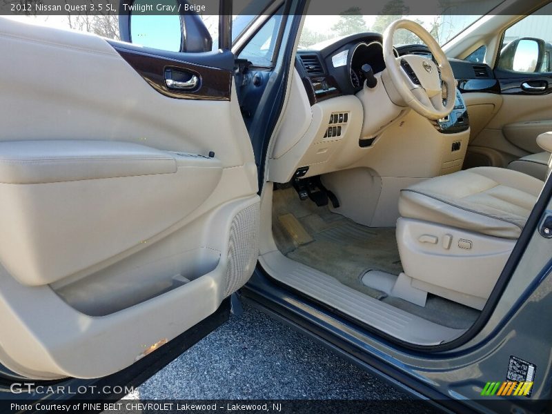 Twilight Gray / Beige 2012 Nissan Quest 3.5 SL