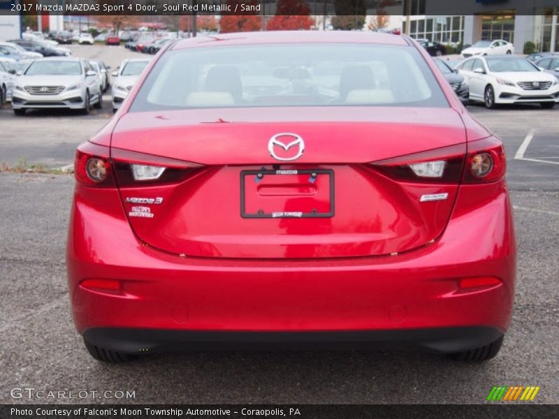 Soul Red Metallic / Sand 2017 Mazda MAZDA3 Sport 4 Door