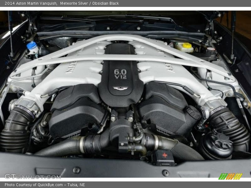  2014 Vanquish  Engine - 6.0 Liter DOHC 48-Valve VVT V12
