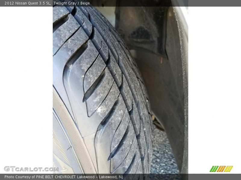 Twilight Gray / Beige 2012 Nissan Quest 3.5 SL