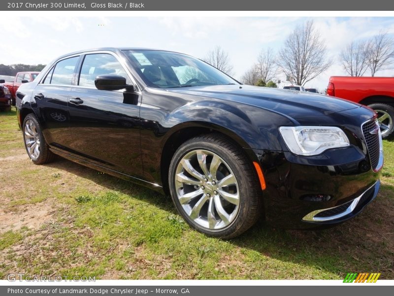 Gloss Black / Black 2017 Chrysler 300 Limited