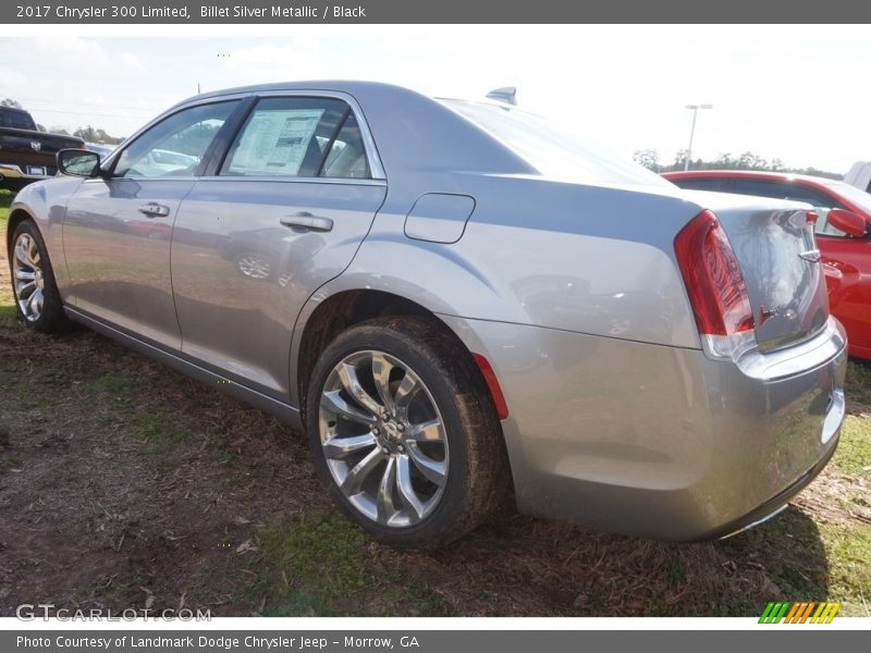 Billet Silver Metallic / Black 2017 Chrysler 300 Limited