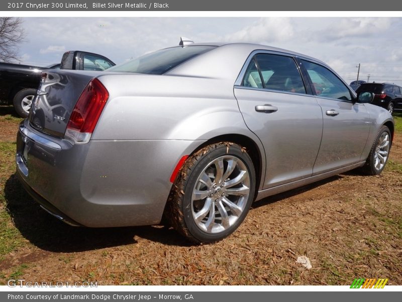 Billet Silver Metallic / Black 2017 Chrysler 300 Limited
