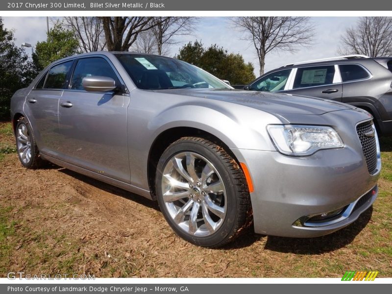 Billet Silver Metallic / Black 2017 Chrysler 300 Limited