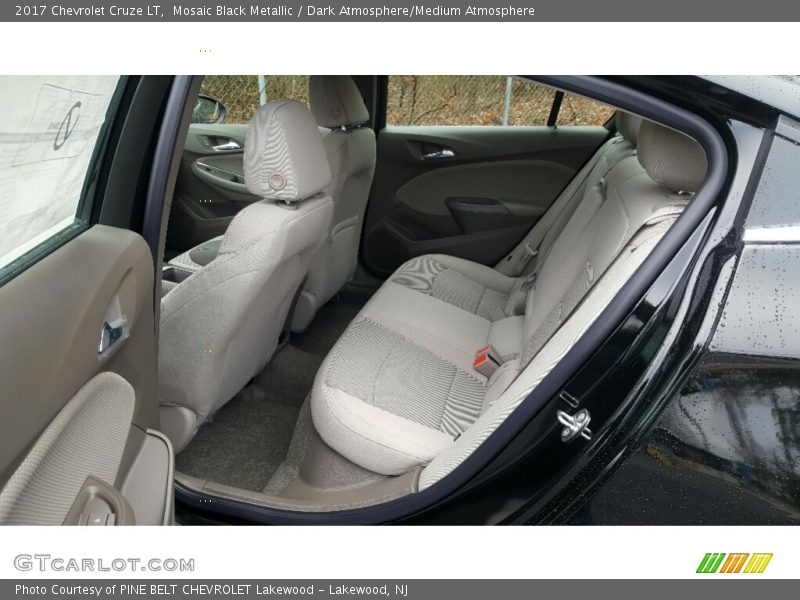 Mosaic Black Metallic / Dark Atmosphere/Medium Atmosphere 2017 Chevrolet Cruze LT