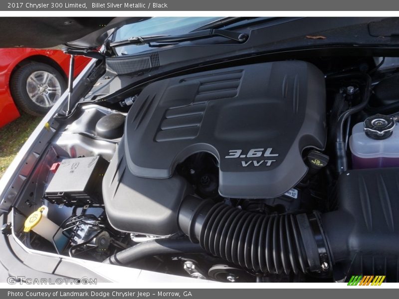 Billet Silver Metallic / Black 2017 Chrysler 300 Limited