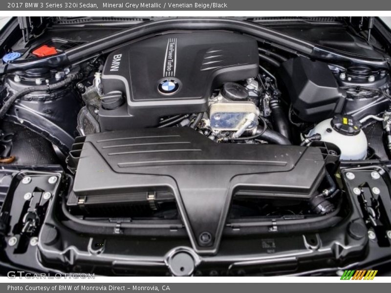  2017 3 Series 320i Sedan Engine - 2.0 Liter DI TwinPower Turbocharged DOHC 16-Valve VVT 4 Cylinder