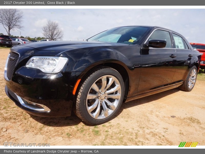 Gloss Black / Black 2017 Chrysler 300 Limited