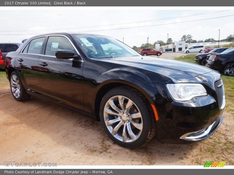 Gloss Black / Black 2017 Chrysler 300 Limited