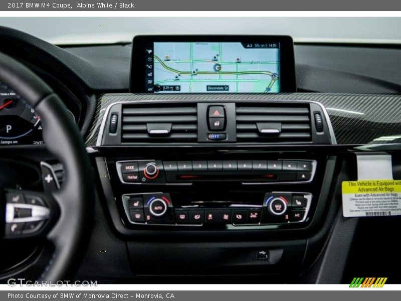 Controls of 2017 M4 Coupe