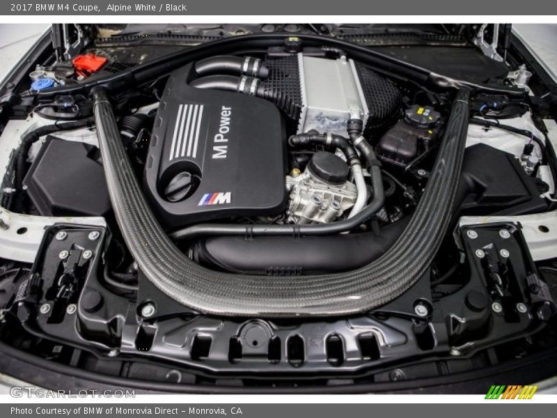  2017 M4 Coupe Engine - 3.0 Liter M TwinPower Turbocharged DOHC 24-Valve VVT Inline 6 Cylinder