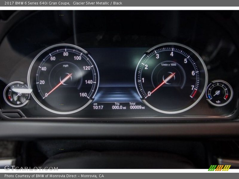  2017 6 Series 640i Gran Coupe 640i Gran Coupe Gauges