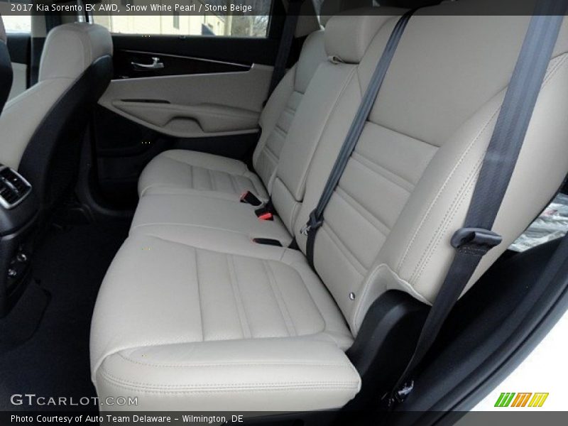 Rear Seat of 2017 Sorento EX AWD