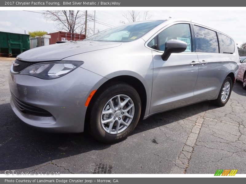 Billet Silver Metallic / Black/Alloy 2017 Chrysler Pacifica Touring