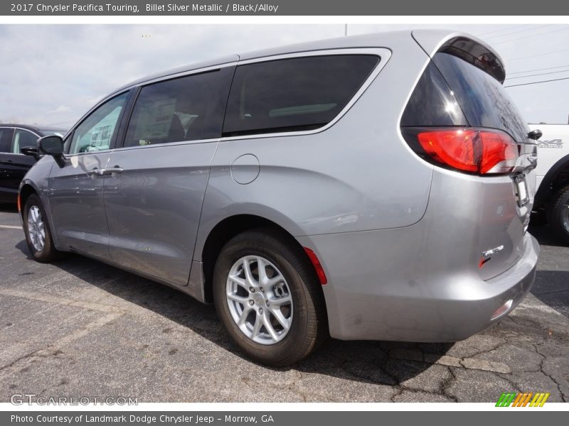 Billet Silver Metallic / Black/Alloy 2017 Chrysler Pacifica Touring