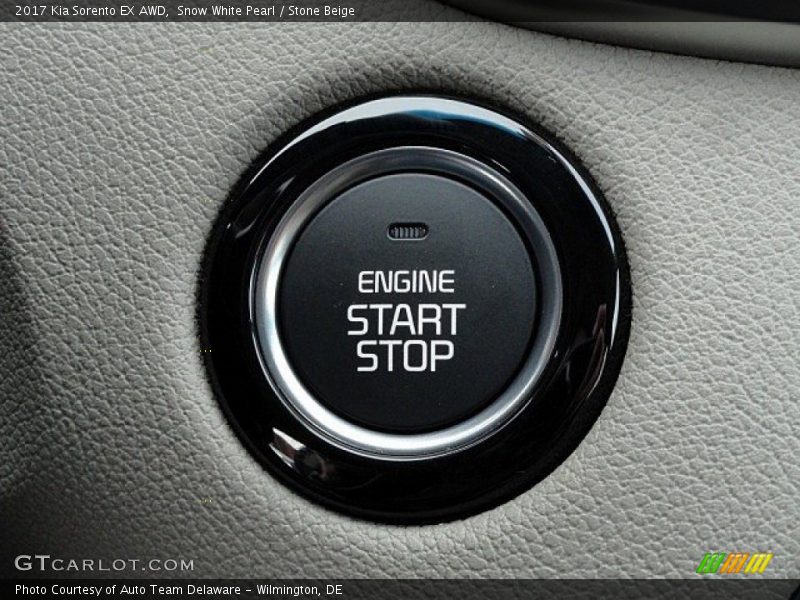 Controls of 2017 Sorento EX AWD