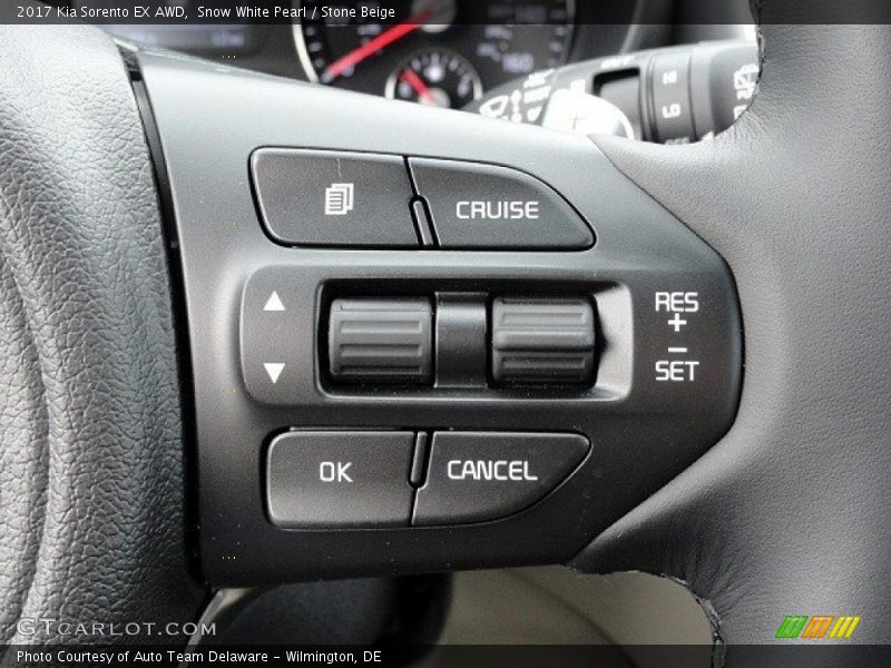 Controls of 2017 Sorento EX AWD