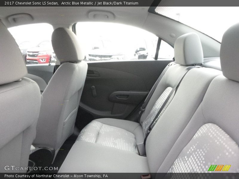 Arctic Blue Metallic / Jet Black/Dark Titanium 2017 Chevrolet Sonic LS Sedan