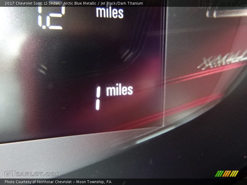 Arctic Blue Metallic / Jet Black/Dark Titanium 2017 Chevrolet Sonic LS Sedan