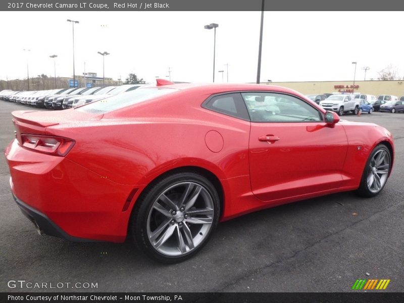 Red Hot / Jet Black 2017 Chevrolet Camaro LT Coupe
