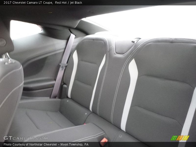 Rear Seat of 2017 Camaro LT Coupe