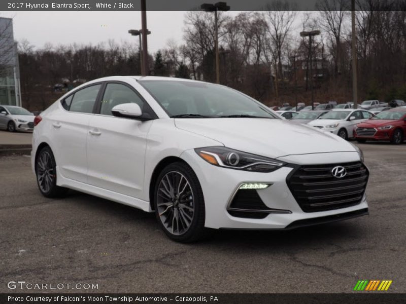 Front 3/4 View of 2017 Elantra Sport