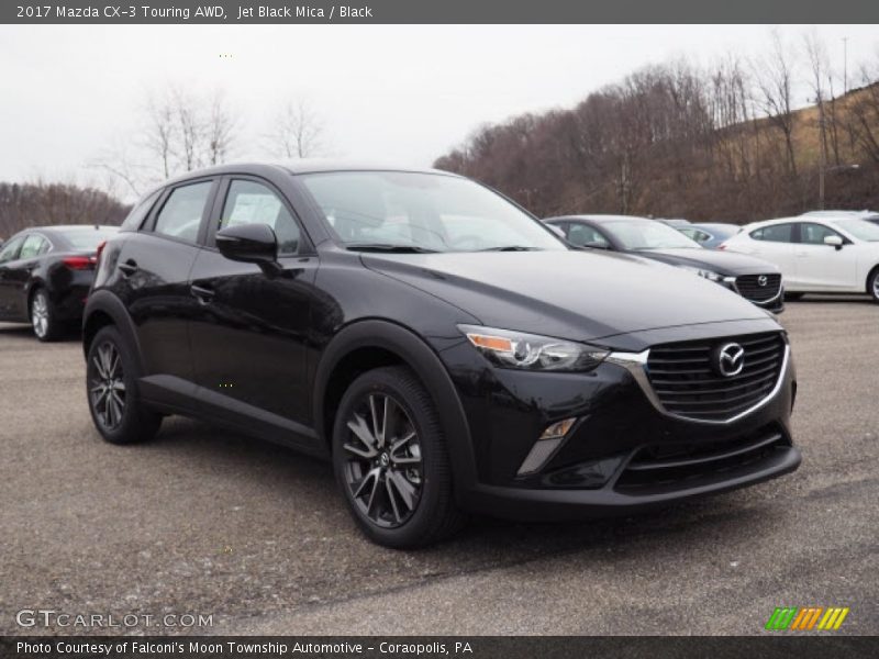 Jet Black Mica / Black 2017 Mazda CX-3 Touring AWD