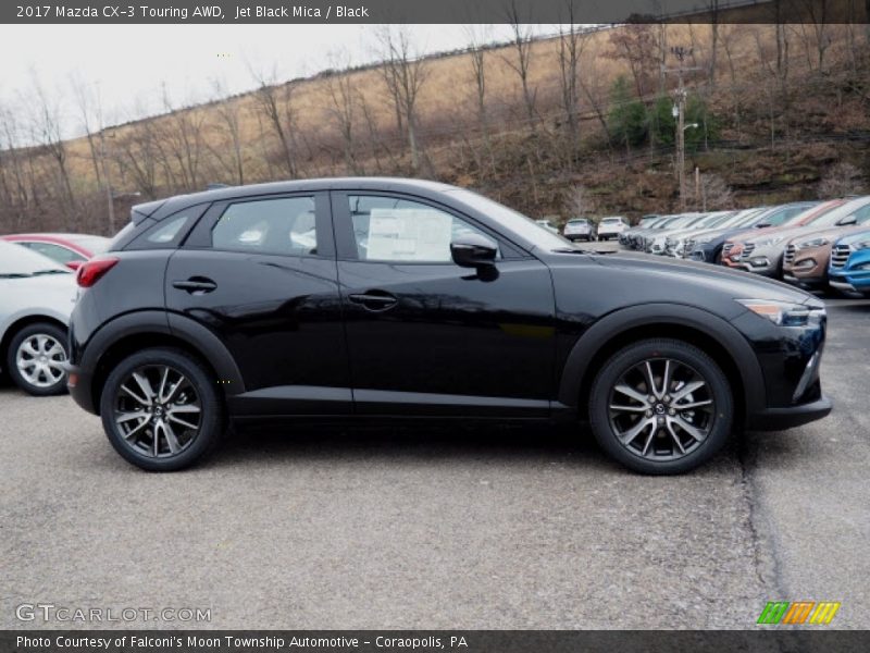 Jet Black Mica / Black 2017 Mazda CX-3 Touring AWD