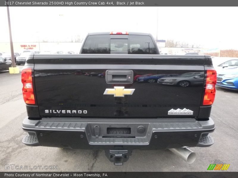 Black / Jet Black 2017 Chevrolet Silverado 2500HD High Country Crew Cab 4x4