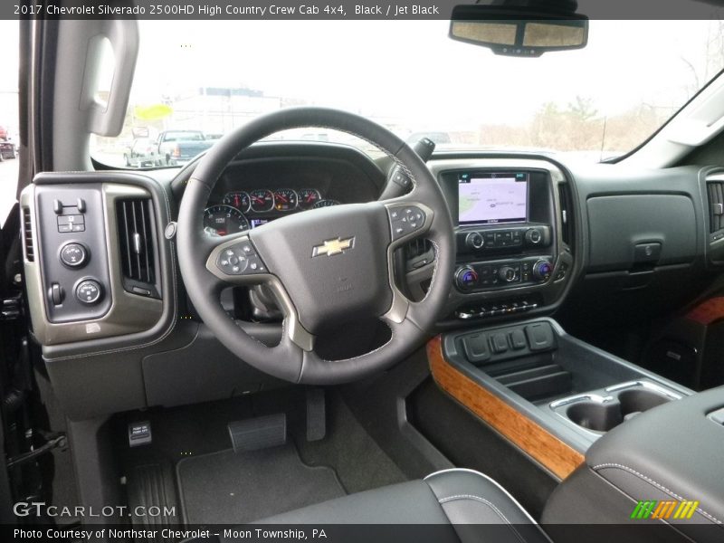 Front Seat of 2017 Silverado 2500HD High Country Crew Cab 4x4